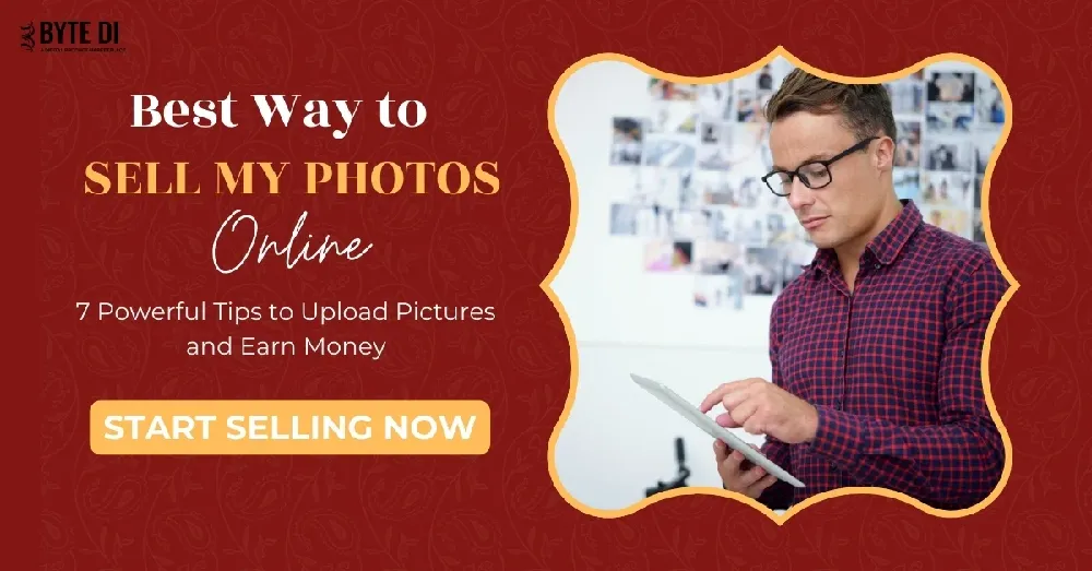 sell my photos online and upload pictures and earn money feature